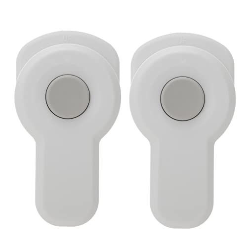 BESPORTBLE Childproof Oven Lock 2 Pack Baby Safety Oven Lock Prevent Boys and Girls White