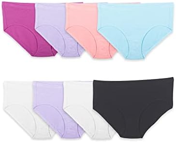 Fruit of the Loom Women's High Cut Briefs Fit for Me Plus Size Underwear