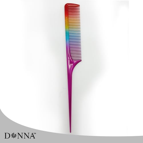 Peine DONNA Bone Tail Rainbow 7508 para peinar miniatura 2