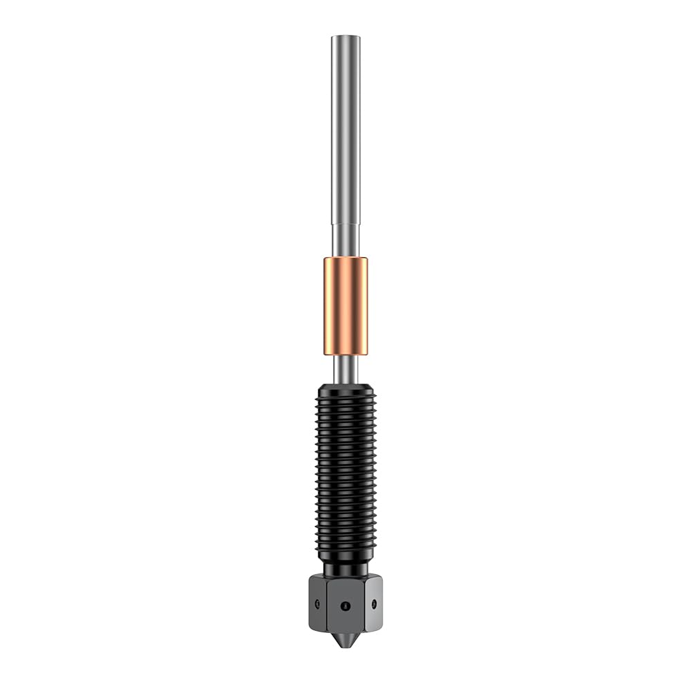 Creality E3D Obxidian Zestaw dysz o wysokim przepływie 0,6 mm, szybki demontaż i montaż, druk o dużej przepustowości, konstrukcja Multi-Runner, modernizacja materiału, odpowiedni do K1 (2024)/K1 Max