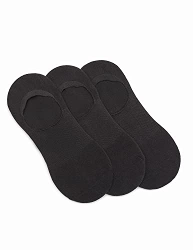 Image of HUE womens Cotton Arch Hug Liner Sock 3 Pair Pack