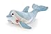 Trudi- Delfín Dino Peluche, Color azul/blanco, L (26725)