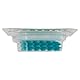 GUM 7630019902816 Cepillo Interdental Curvo, silikon, Celeste Y Blanco, 30 stück (1er Pack)