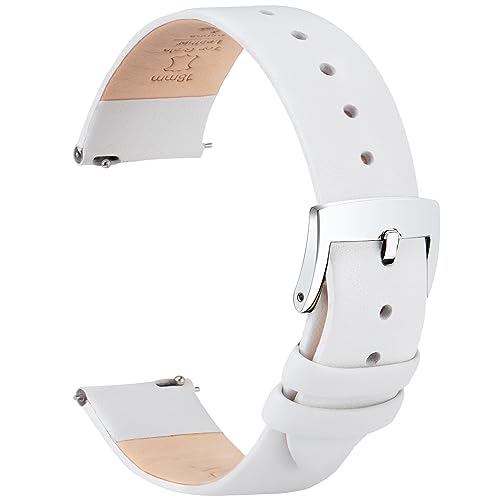 OTTOODY Top-Grain Leather Apple Watch Band – Quick Release, 12–22mm