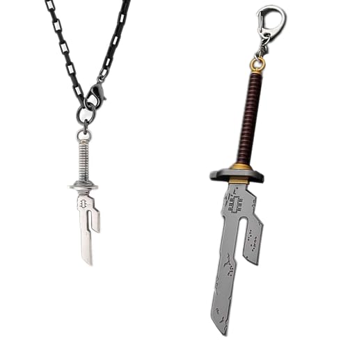 Toji Fushiguro Necklace Anime Toji Fushiguro Cosplay Weapon Keychain Prop Costume