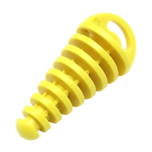 YIZITU Waschstopfenschutz hält Auspuffrohr während der Reinigung trocken Reduziert Geräusche mit Gummimaterialien für Verschiedene Größen Geräuschreduzierer