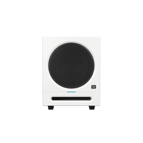 PreSonus Eris Sub 8BT, Subwoofer Attivo da Studio 8" con Bluetooth per Multimedia, Gaming, e Produzione Musicale di Qualità Studio - Bianco