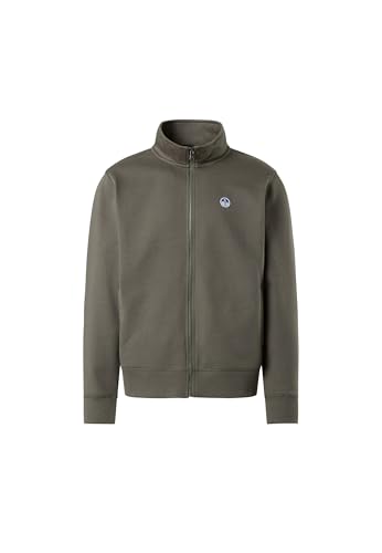 NORTH SAILS Sweat à capuche marine zippé en coton biologique pour homme