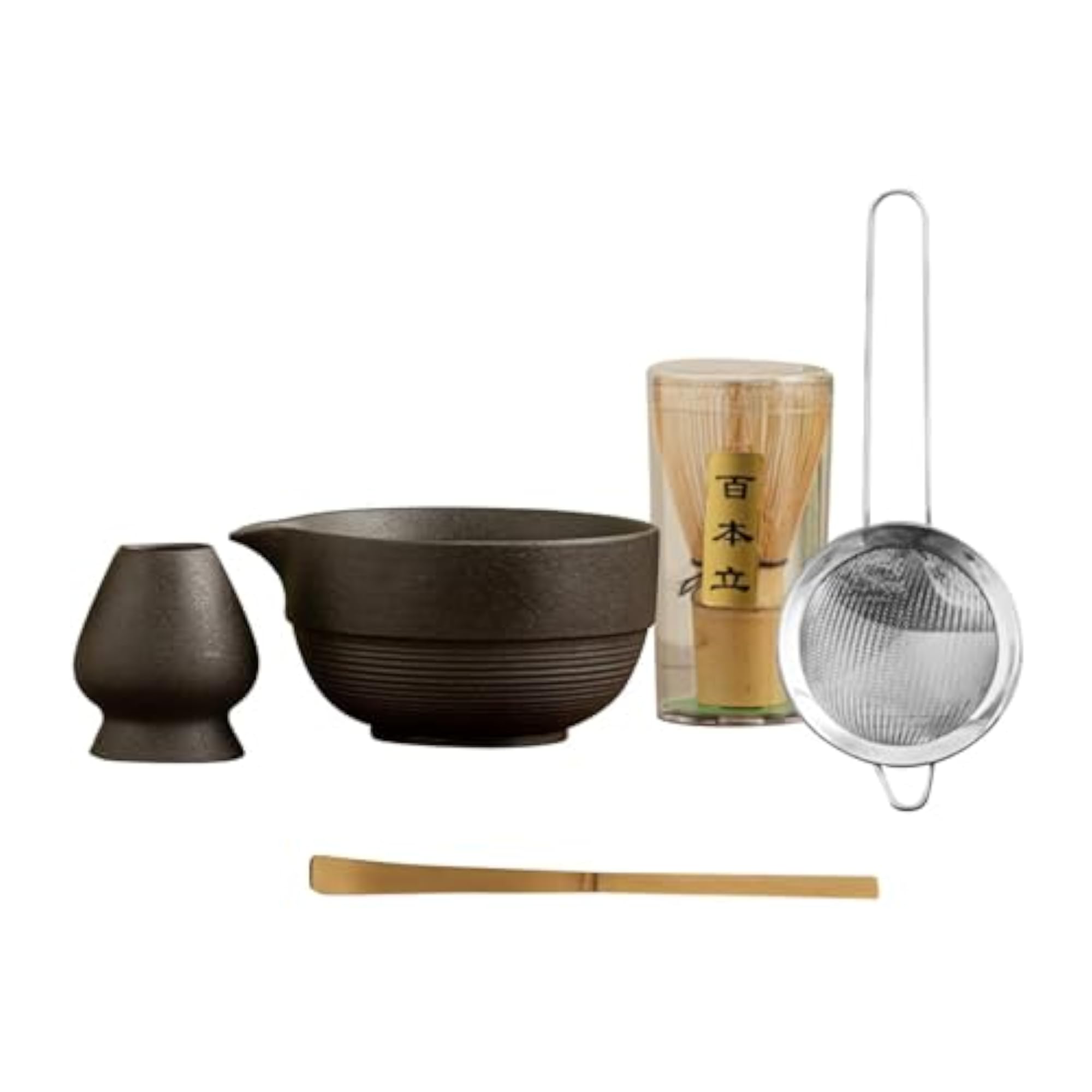 Sturdy Japanese Tea Making Tools, Complete Kit