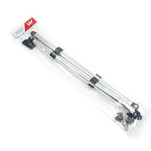 Eevelle Rear Support Poles, Set Of 2, Aluminum Tubes And Stainless Steel Mounting Hardware, Foldable, 32" Poles (Fits 46" Frame), Mounting Hardware Included, Easy Installation #TOP7