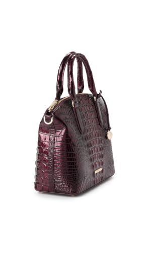 Image of BRAHMIN Duxbury Satchel - Oxblood Melbourne