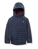 Warme Wattierung vorn JACK & JONES Boy Steppjacke Jungs 164Navy Blazer