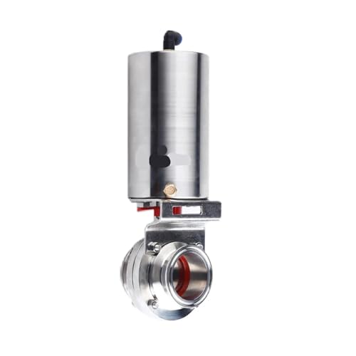 Vanne papillon simple effet en acier inoxydable 304 - 3