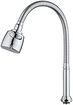 Home Esnek Kıvrılır Kubar Boru (Musluk Borusu) Fonksiyonlu Krom - Görsel 1