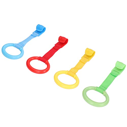 Annadue Anillos de Dominadas para Bebés, Barra de Dominadas para Niños Pequeños, Asistente para Caminar para Bebés, Juguete de de Plástico Seguro, Anillos de de para Parque Infantil