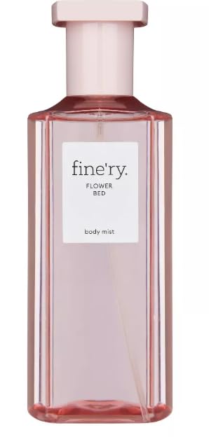 Finery Body Mist for Women, Flower Bed Light Floral Fragrance, Refreshing Everyday Perfume Spray, 5 Fluid Ounces