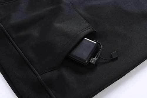 Pullover Heated Hoodies for Unisex Heated Lightweight Jacket Hooded USB Electric Sweatshirt for Women Men4