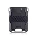 Dango Slim Minimalist Wallet for Men - RFID Blocking - Leather, Jet Black/Slate Grey