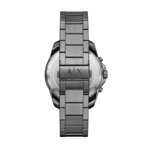 Image of Armani Exchange A|X Dive-Inspired Stainless Steel Watch for Men