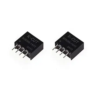Bridgold 2pcs B0505S-1WR3 B0505S Isolated and unregulated Single Output,Fixed Input Voltage 1W