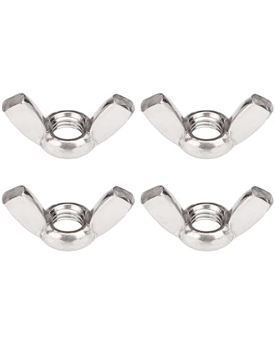 M12-1.75 Wing Nuts - IMScrews 304 Stainless Steel Wing Nuts - Durable Hardware for Home Maintenance and Professional Engineering Pack of 5