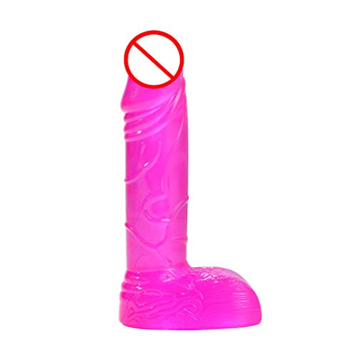 Vvyiyi Pink TPE Silicone Mini Size 4 Inch Dìdlõ for Women S'uc-Tion Cup