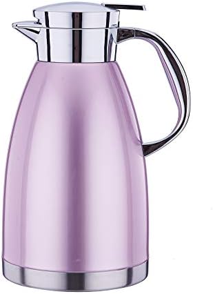 Compare Elite Thermos En Inox Pour Café, Thé Ou Lait Carafe Thermique à Double Paroi De 1,2L Price - Foto 11