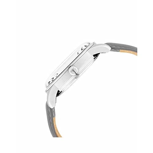 Titan Automatics Grey Dial & Gold Band Automatic Leather Strap Analogue Watch for Men-NS90126SL01 - Image 4