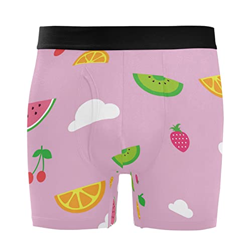 Bóxer para hombre calzoncillos de frutas pack de 2 ropa interior suave