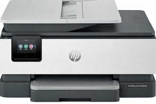 HP OfficeJet Pro 8138e Wireless All-in-One Color Inkjet Printer, Print, Scan, Copy, Fax, ADF, Duplex Printing Best-for-Home Office (Renewed Premium)