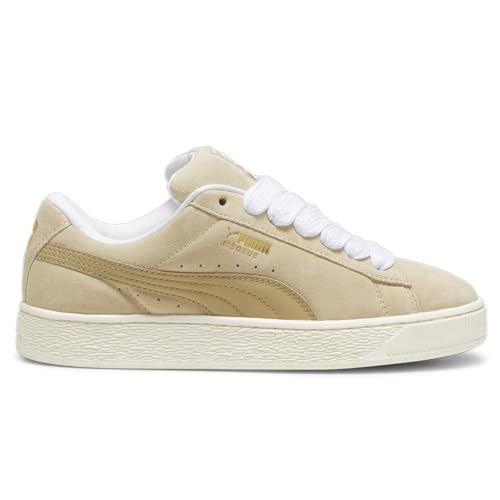 Image of PUMA Womens Suede XL Lace Up Sneakers Shoes Casual - Beige