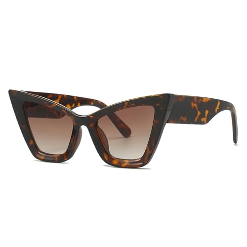 Lunettes de soleil œil de chat protection UV400 verres dégradés style vintage