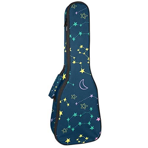 Sac pour ukulélé ténor zodiaque, idéal pour transporter votre musique