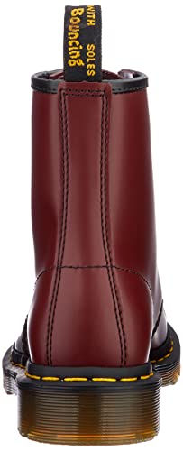 Dr. Martens, 1460 Original 8-Eye Leather Boot for Men and Women, Cherry Red Smooth, 14 US Women/13 US Men - Image 4