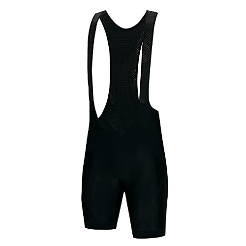 Calzoncillos Ciclismo Hombre Acolchados, Pantalones Cortos de Babero de Verano Transpirable Ciclismo Bicicleta Carrera Deporte Ropa Gel Almohadilla Correas Anti Deslizamiento(Men Bib Shorts,L)