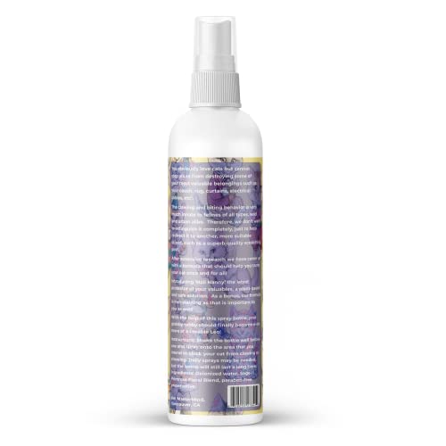 Cat & Kitten No Scratch Spray Deterrent Training Spray - Anti Scratch Furniture Protector - Nail Nanny 8Oz #TOP1