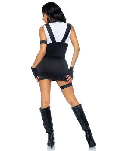 Leg Avenue Women's Sexy 4 Pc Sultry SWAT Team Officer Halloween Costume - Image 4