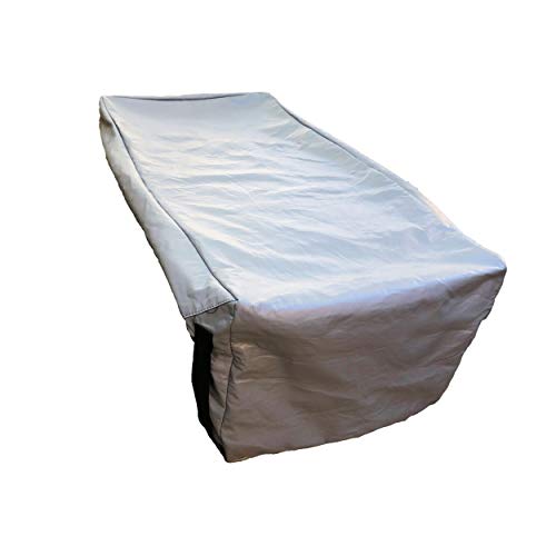 Formosa Covers Outdoor Built-in Side Burner Cover in Grey Vinyl 13.75