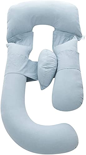 임산부용 수면바디베개 임산부용 U자형 전신베개 측면수면 및 등받이 바디필로우 ( COLOR : LONDON BLU