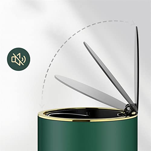 Papelera de acero inoxidable con base sellada para evitar malos olores 4