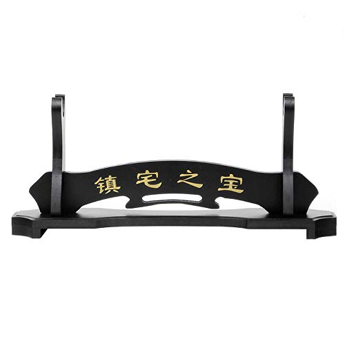 Zerobegin Japonais Épée De Samouraï Noir Mont Épée De Samouraï Support pour Katana Wakizashi Tanto Display Stand Cover
