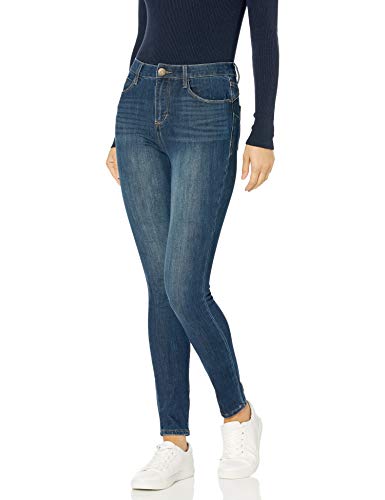 Skinnygirl Women's The High-Rise Every Curve Skinny Jean in 360 Flex Denim, Bryant, 27