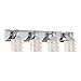Millennium 314-CH Four Light Vanity, Chrome