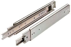 Drawer Slide, Full Extension, 34 in., Heavy Duty, 500 Lb. Capacity, Zinc