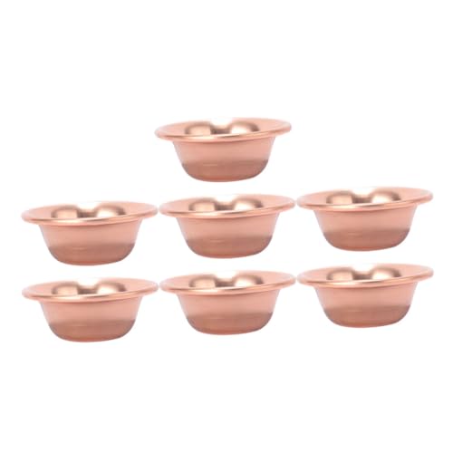 ABOOFAN 7pcs Buddhism Bowl Set Tabletop Decorative Offering Accessories for Yoga Rooms