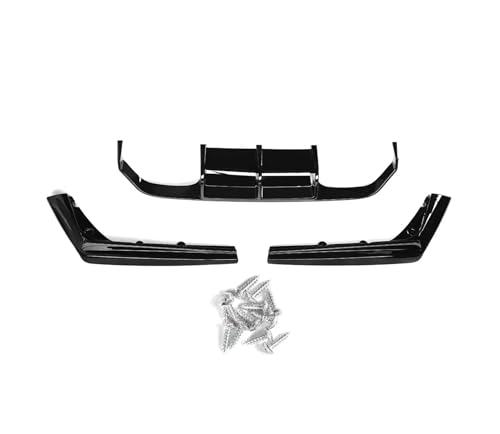 Lèvre de pare-chocs arrière BMW M4 F82 F83 spoiler de coin noir brillant premium