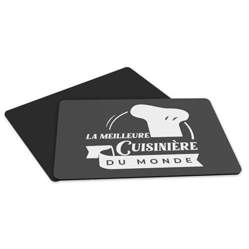 Sets de table antidérapants grand format pour stopper les taches de cuisine