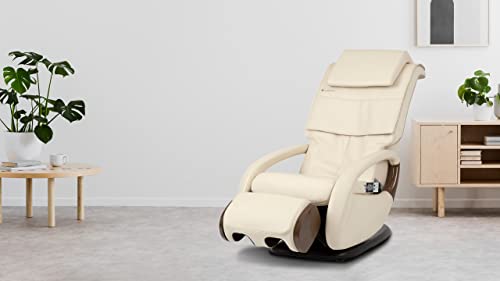 Human Touch Wholebody 8.0 Massage Living Room Recliner Swivel Chair - Full Body Professional Grade Personal Massage - Relaxation W Heat For Targeted Stress + Muscle Pain Relief With Foot Calf – Bone #TOP7