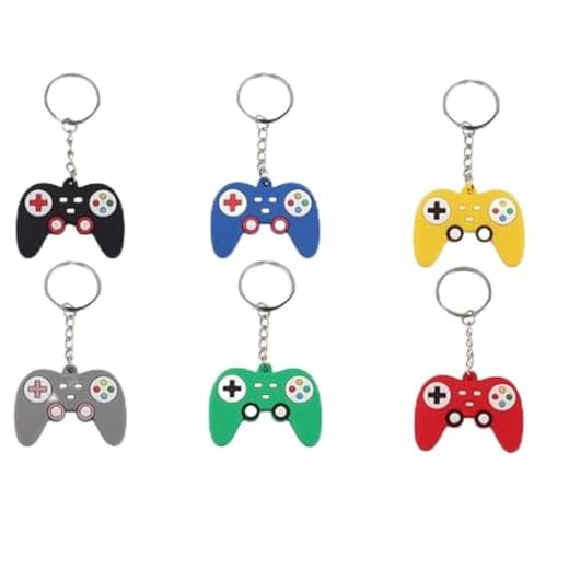 Armastuse Llaveros de Videojuegos, 48 Piezas Llavero de Manija de Juego, Llavero de Controlador de Juego para Niños Llaveros de Videojuegos para Favores de Fiesta Temáticos