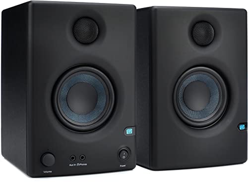 PreSonus ERIS E3.5 (Par) Studio Monitor, Color Negro Cover